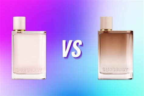 burberry her vs